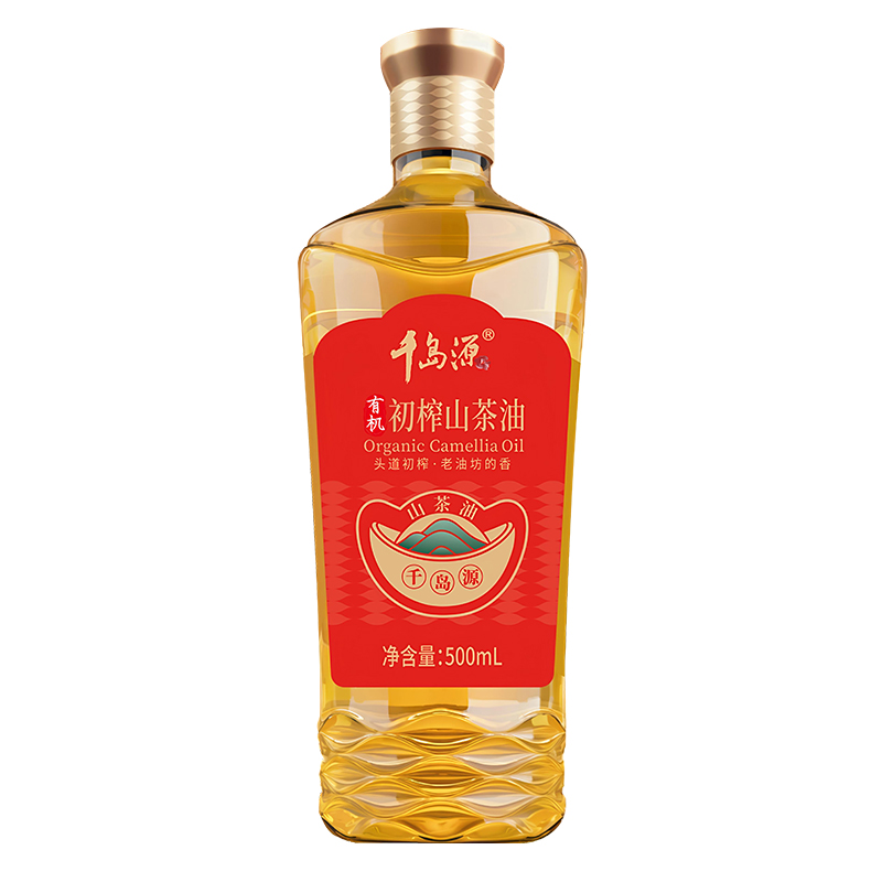 有機(jī)初榨山茶油 500mL